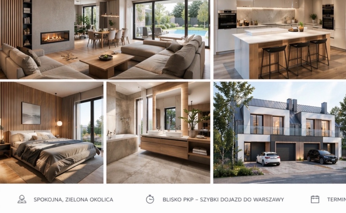 Wnętrza domu Maxim Development